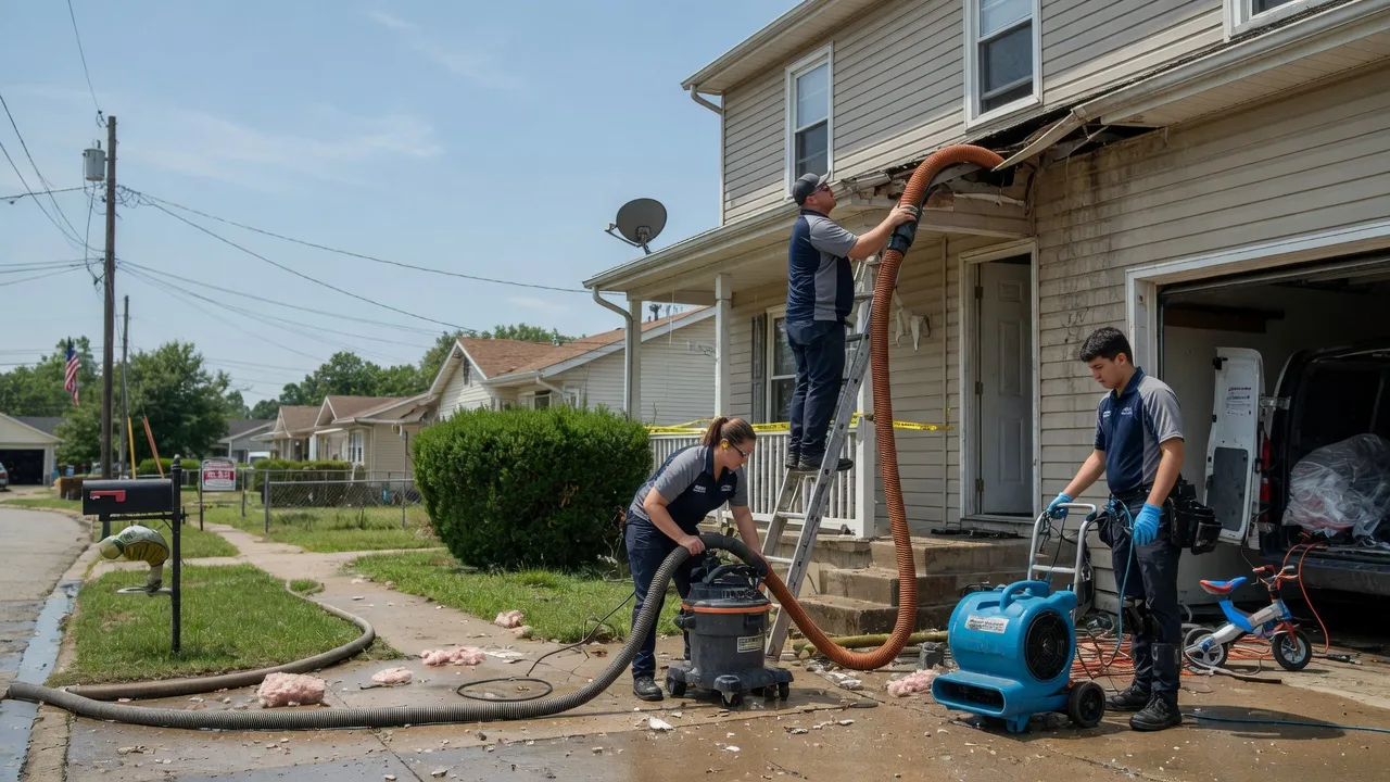 Water Damage Restoration in Lansing, WV near me